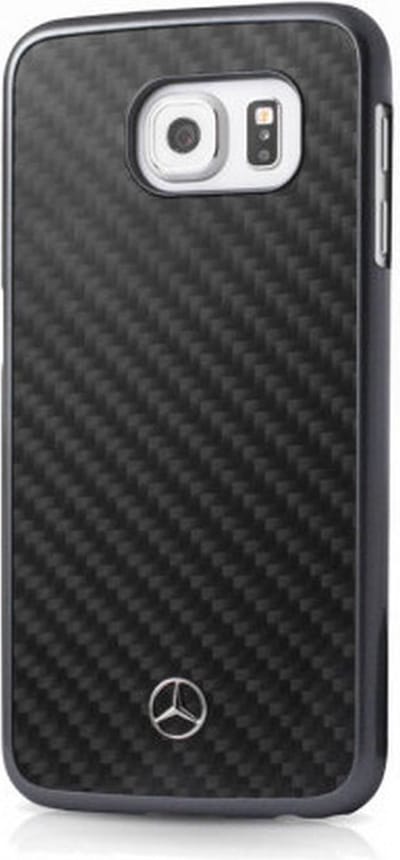 Mercedes-Benz Dynamic Carbon Back Cover - Geschikt voor Samsung Galaxy S6 (G920) - Zwart