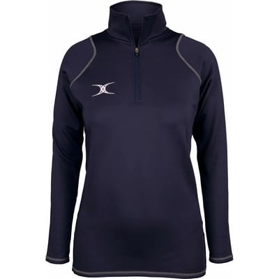 Gilbert Top Quest 2 Korte Rits Fleece Dames Donker Navy - XS