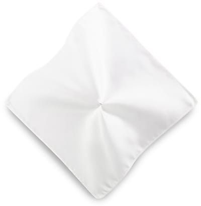 JB Collection - Pochets - polyester pochet wit - wit