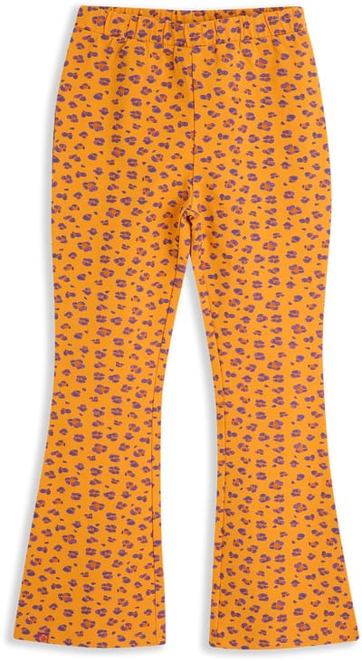 4PRESIDENT Broek Meisjes - Leopard Aop - Maat 98