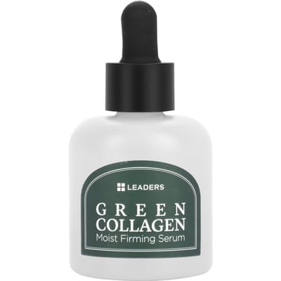 Leaders, Green Collagen Moist Firming Serum, 1.01 fl oz (30 ml) black