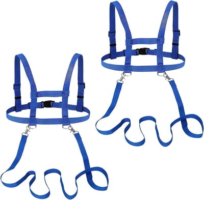 2 Stuks Paard Leash voor Kinderen - Paardenspeelgoed, Harnassen en Accessoires voor Buitenactiviteiten, Leuke Paardenspeelervaring voor Jongens