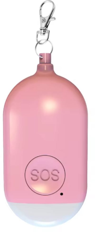 New Age Devi - Heroplaadbaar - Persoonlijk Alarm Sleutelhanger - Alarmsysteem Draadloos - Straat - Veiligheid - Handtas - LED Lampen - SOS - Kinderen - Opa - Oma - Vrouw - Man
