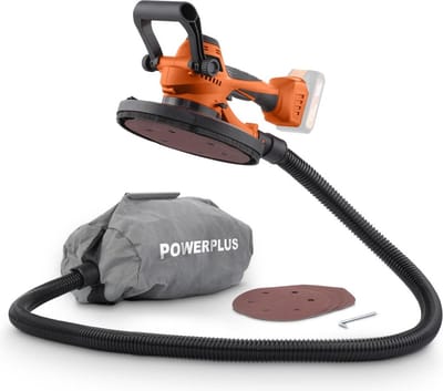Powerplus Dual Power Wand- & plafondschuurmachine POWDP50900 borstelloos 20V Ø 225mm - excl. batterij en lader