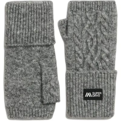 Vrouwen handverwarmers Superdry Cable Luxe
