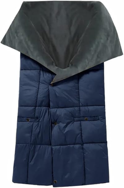 Verwarmde Deken - Elektrische Sjaal - Volledige Lichaamsverwarming - 3 Warmtestanden - 135 x 110 cm - Khaki