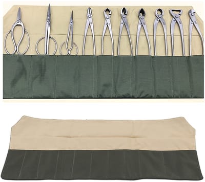 Dailygoods- Bonsai-Gereedschapstas Waterdicht - Multifunctionele Opbergtas - Duurzaam - Compact - Meerdere Vakken - Georganiseerd Gereedschap