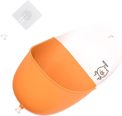 Hangend Kinderpotje - Potty Training Seat - Zelfstandig Leren Plassen - Met Afvoerbuis Optie - 29x17.5 cm - Oranje
