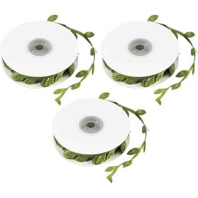 3 Rol Kunstbladeren Liana DIY Kleuterschool Knutselen Bruiloftsdecoratie AccessoireGroen groen