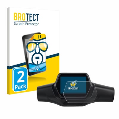 BROTECT - Screenprotector voor Segway Ninebot ZT3 D - Folie Beschermfolie transparant 2 Stuks