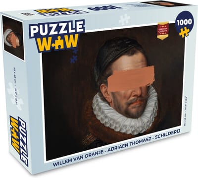 Puzzel Willem van Oranje - Adriaen Thomasz - Schilderij - Legpuzzel - Puzzel 1000 stukjes volwassenen