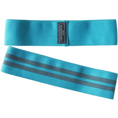 Stof Weerstand Booty Bands Antislip Dik Elastisch Band voor Squat Billen Workout Yoga Fitness Rekken blauw