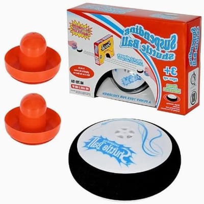 Air Hockey Puck Set - Lufthockey Spel - Tafel Spel - Draagbaar Ontwerp - 4 x 1 x 6 cm