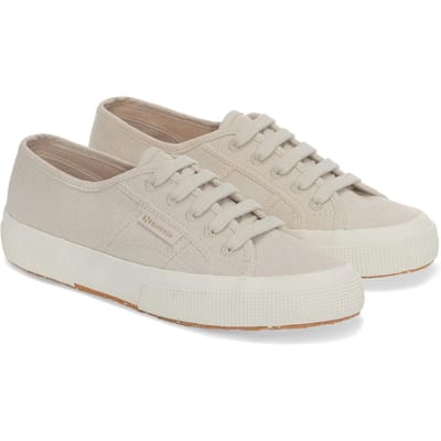 Superga Unisex 2750 Organic Cotton Trainers voor volwassenen (Gedroogde Magenta bladeren)