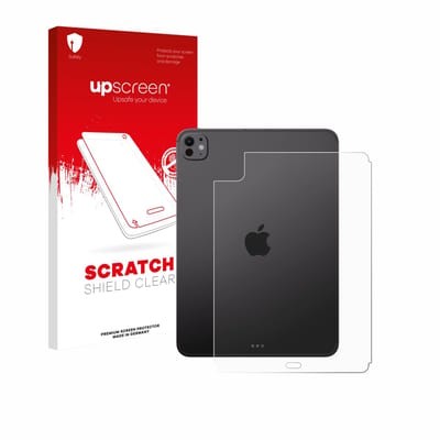 upscreen - Screenprotector voor Apple iPad Pro 11" 2025 (Achterkant) - Folie Beschermfolie transparant