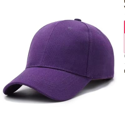 Scoby - Pet - Baseball Cap - Baseball Pet - 6 Panelen - Cotton Hat - Verstelbaar - Katoen - Paars
