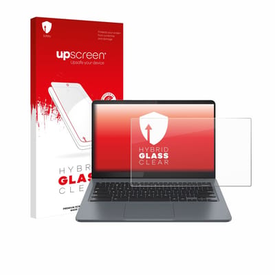 upscreen - Screenprotector voor Lenovo IdeaPad Slim 3 Chromebook Gen 8 14" - Folie Beschermfolie Beschermglas transparant