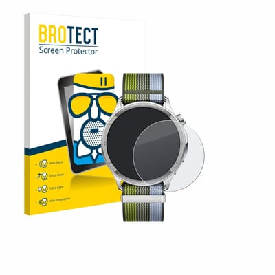 BROTECT - Screenprotector voor Oppo Watch S - Folie Beschermfolie Beschermglas matte