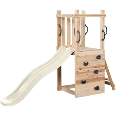 Swing King Speeltoestel Irma Pastel - Hout En Kunststof - Pastel Wit - 235cm