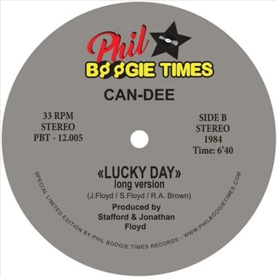 Can-Dee - Lucky Day (12" Single)