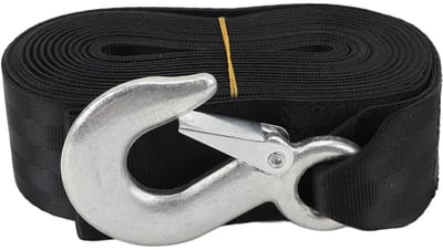 JHUBERS- Lierriem 3500 Lb Heavy-duty - Sleepkabel 5000 kg - Zware Belasting - Veilig bevestigen - Veelzijdig gebruik - Lange levensduur