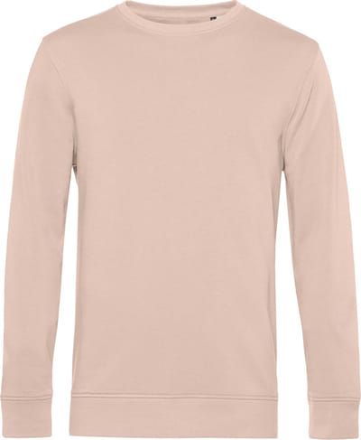 Organic Inspire Crew Neck Sweater B&C Collectie Soft Rose maat L