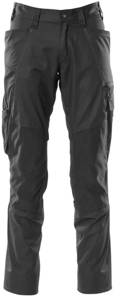 Mascot Accelerate Broek met kniezakken 18379-230 - Zwart - C48 - 76