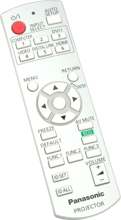 Panasonic N2QAYB000812 originele Beamer Afstandsbediening