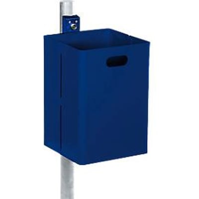 Afvalbak, blauw (RAL 5013)