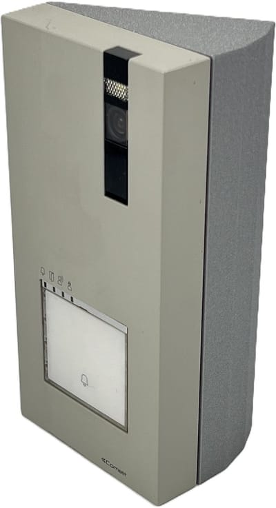 Hoekdoos 30 graden grijs compatibel met Comelit Quadra