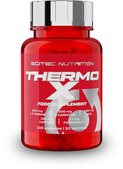 Scitec Nutrition® - Thermo-X (100 capsules) - 33 doseringen - Fatburner - Afvallen - Vetverbrander - Afslankpillen