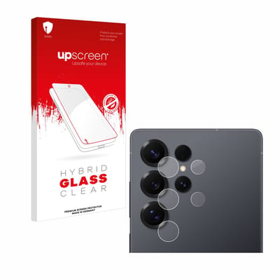 upscreen - Screenprotector voor Samsung Galaxy S25 Ultra Enterprise Edition (ALLEEN Camera Lens) - Folie Beschermfolie Beschermglas transparant
