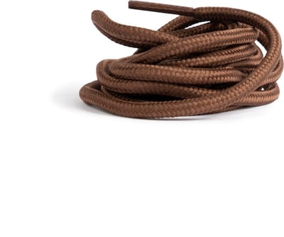 GBG Sneaker Ronde Veters 120CM - Rond - Round - Donker Bruin - Dark Brown - Schoenveters - Laces