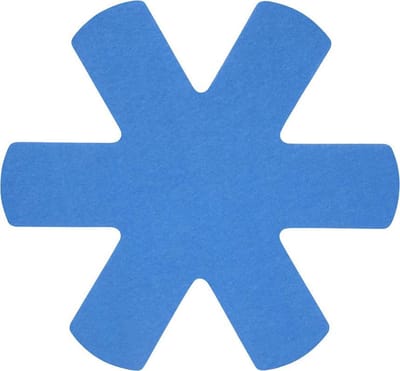 Papillon Panbeschermer Ster - 38 cm - Set van 3 Stuks - Blauw