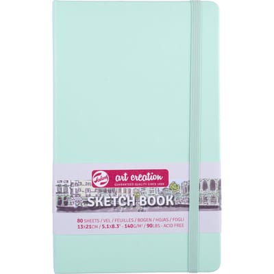 Schetsboek Talens Art Creation 80 vel 140gr 130x210mm frisse munt