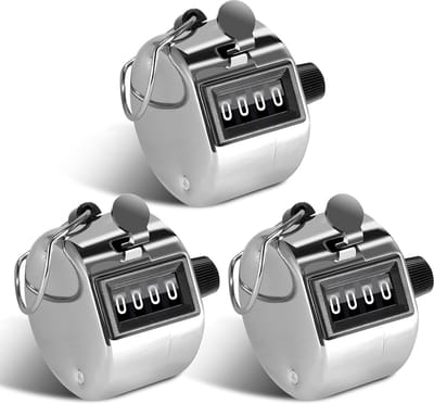 Solidchoice - Set van 3 Handtellers voor Sport en Inventarisatie