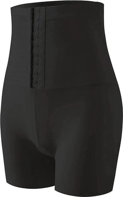 Dames shapewear bodysuit geschikt voor buikcorrectie, krachtige vormgevende bodysuit, geschikt voor sport, (L)
