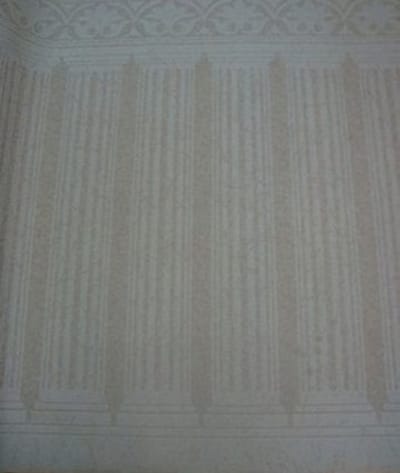 LAMBRISERINGS BEHANG PILAREN ZUILEN DUBBELBREED MET GLITTER 3657-2
