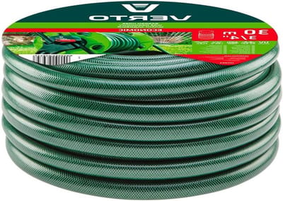 Tuinslang - Waterleidingslang - Tuin besproeien - UV-bestendig en algenwerend - 30 meter 3/4 inch - Groen