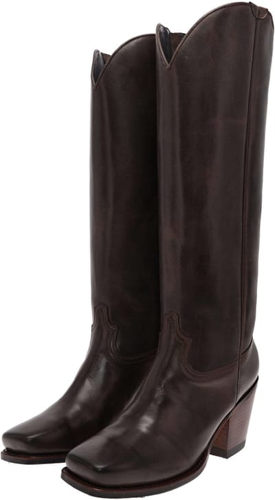 Sendra 17384 LAYA dameslaarzen van leer Bruin - 36 EU