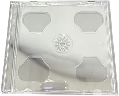 Golden crown - CD Double Jewel Cases - 2 Disc - 100 Stuks - Hoge kwaliteit - Bescherming en opslag - Ideaal voor muziek - 10.4mm