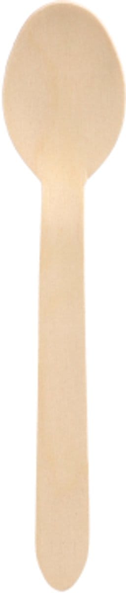 18x 10 Lepels hout pure 16 cm
