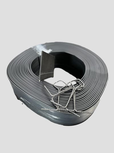 Waterkeerplaat / kimplaat Multiflex met ingebouwde zwelband – 12.5 meter op rol incl. 20 beugels