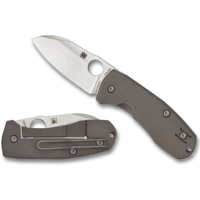 Spyderco Techno 2 Titanium CTS XHP PE