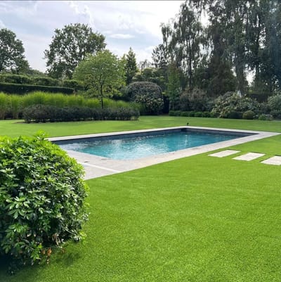 Kunstgras / Grastapijt voor tuin/ balkon / terras - 5 mtr x 4mtr - Crown 40 MM - duurzaam, natuurlijk ogend gras