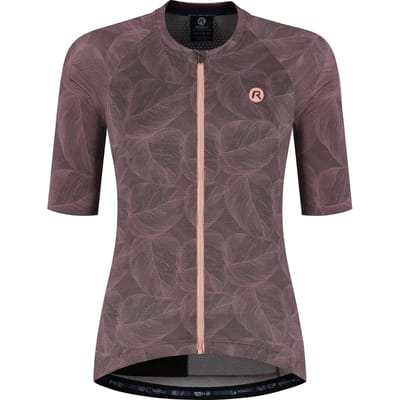 Rogelli Essential Graphic II Dames Fietsshirt - Korte mouw - Rood
