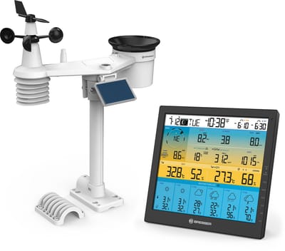 Bresser Weerstation - 4CAST PRO - WLAN - Met Vorstalarm en 7-in-1 Buitensensor