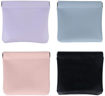 Dailygoods- Make-uptas - Mini - Draagbaar - Waterdicht - Zelfsluitend - Hoogwaardig PU-leer - Compact en krasbestendig - Opbergtas