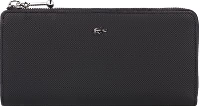 LACOSTE Portemonnee Daily City Slim Zip Wallet Noir Zwart