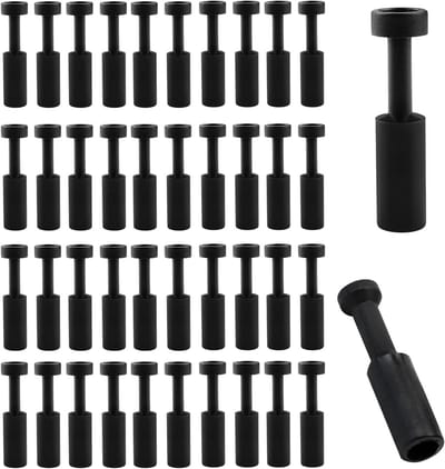 Cap voor Snelle Koppelingen - 40 Stuks Slangen, Pneumatische Koppelingen, Blinde Kappen voor Slangen, Toebehoren voor Pneumatische Systemen (4mm)